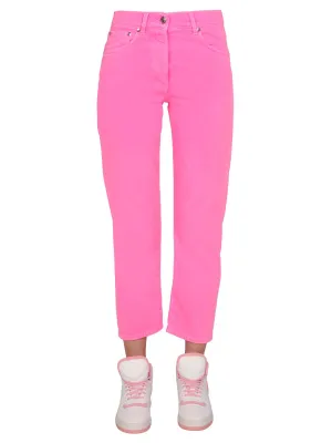 MSGM High Waist Cropped Jeans