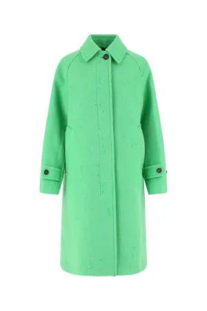 MSGM Oversized Distressed Coat