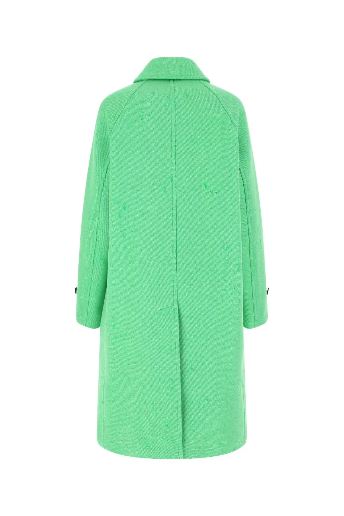MSGM Oversized Distressed Coat