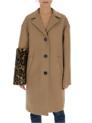 N21 Panel Sleeve Detailed Coat