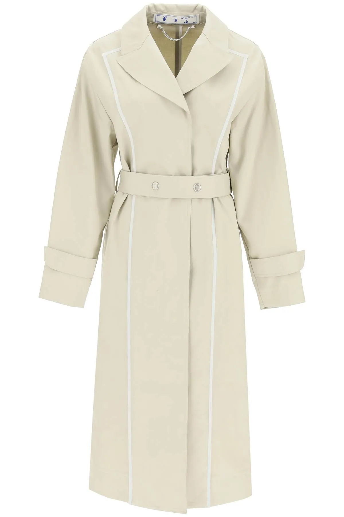 Off-White Belted Trench Coat