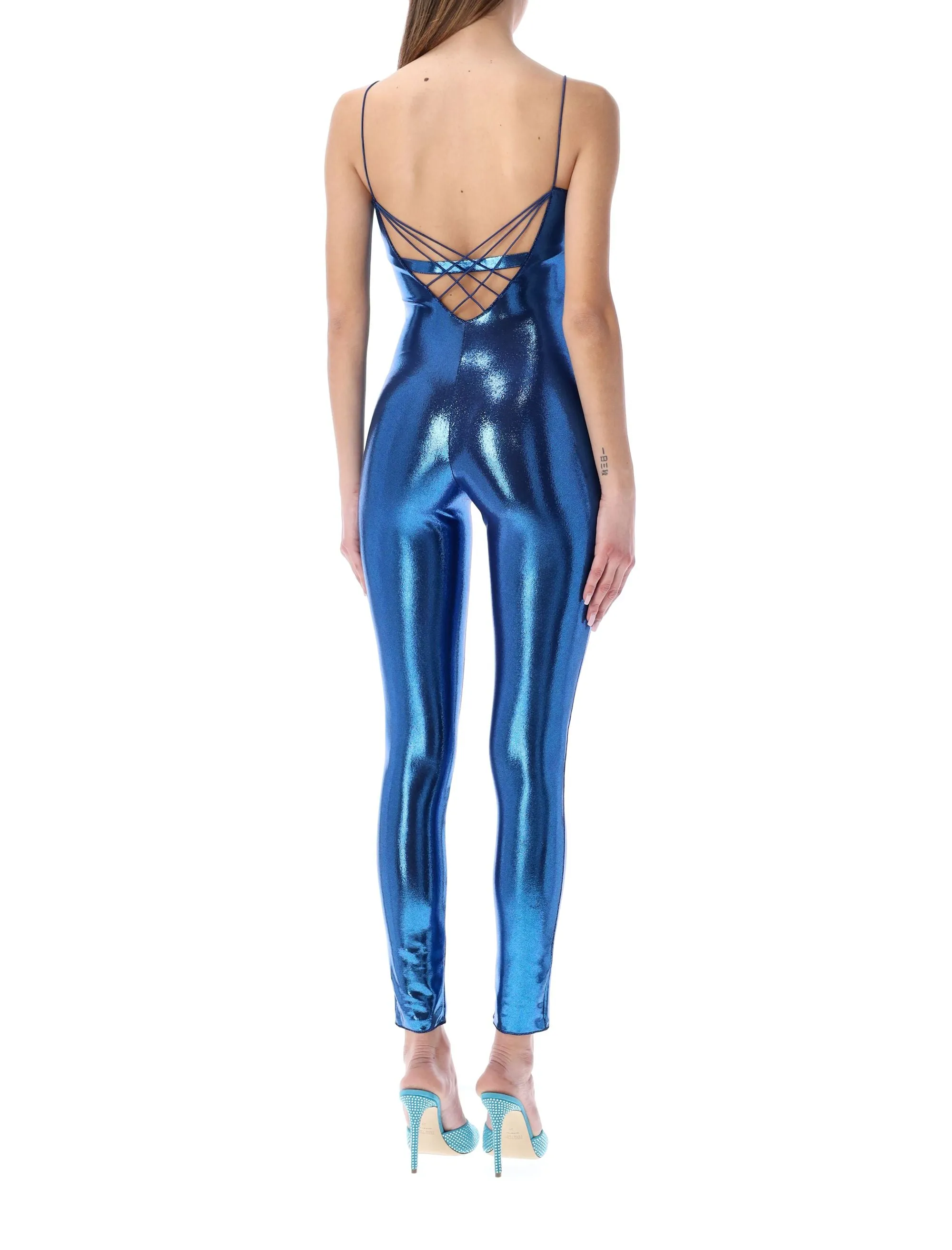 Osree Scoop-Neck Sleeveless Jumpsuit