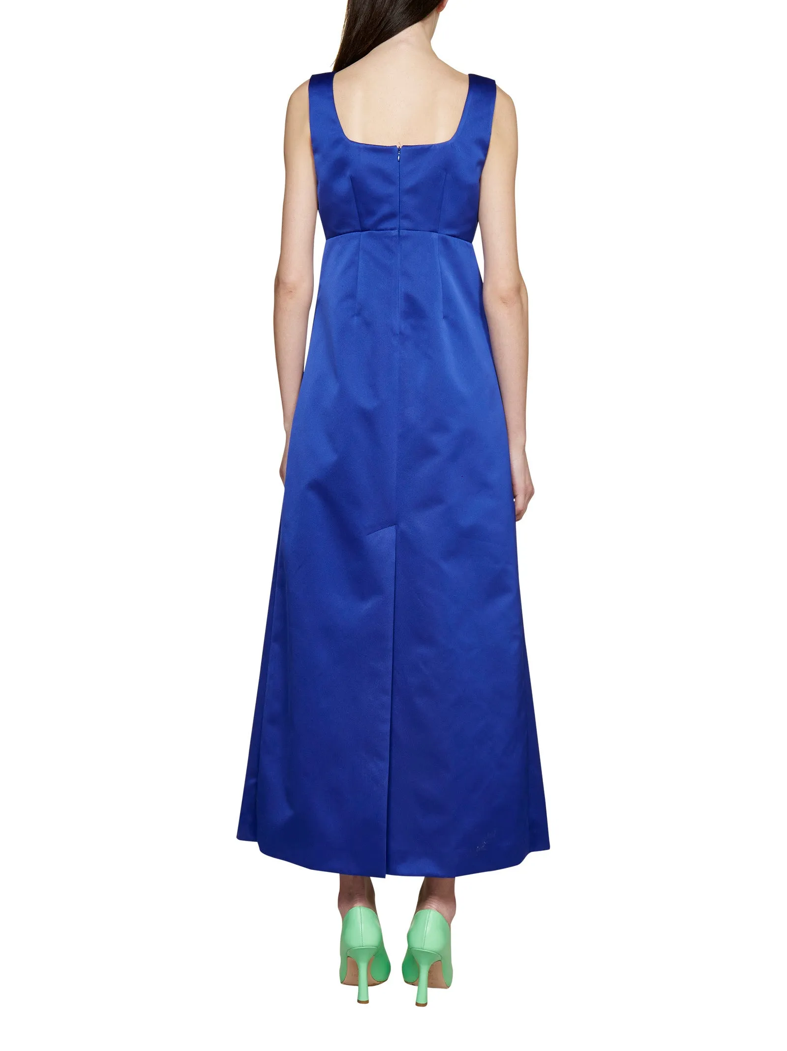 P.A.R.O.S.H. Bow Detailed Maxi Dress