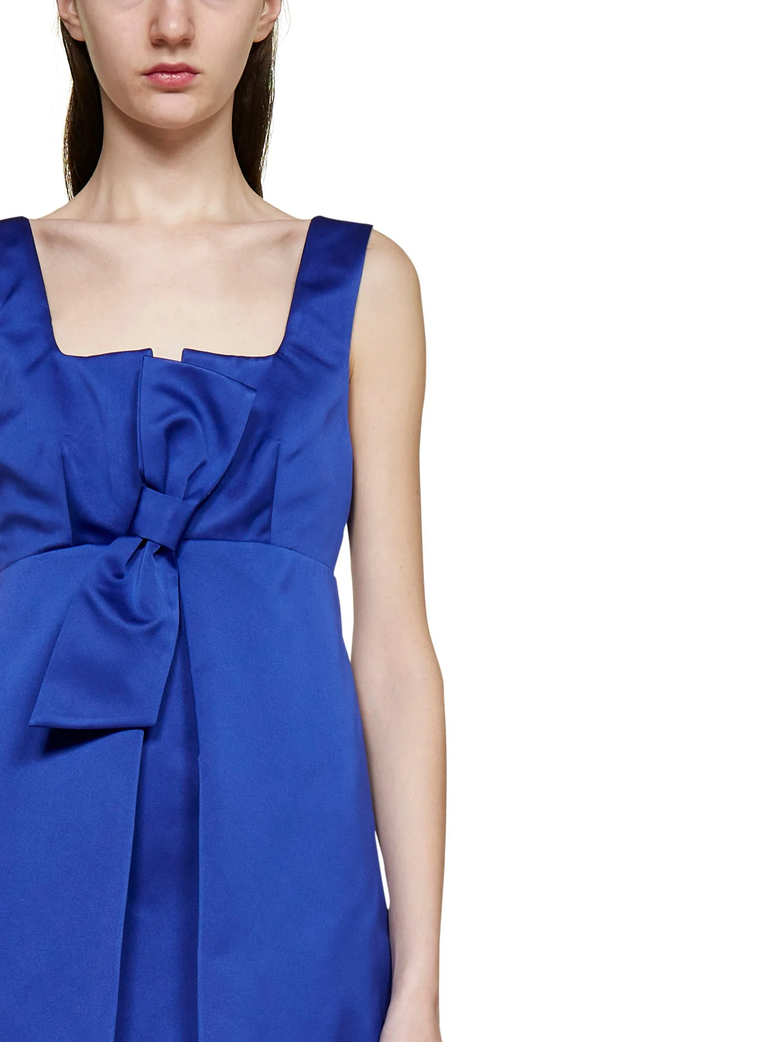 P.A.R.O.S.H. Bow Detailed Maxi Dress