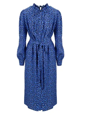 P.A.R.O.S.H. Floral Printed Midi Dress