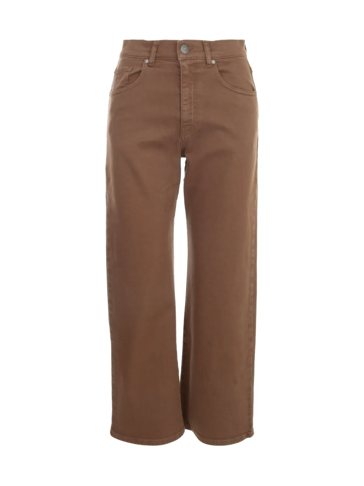 P.A.R.O.S.H. High Waist Cropped Jeans