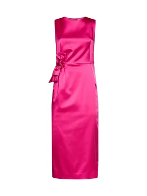 P.A.R.O.S.H. Knot Detail Midi Dress