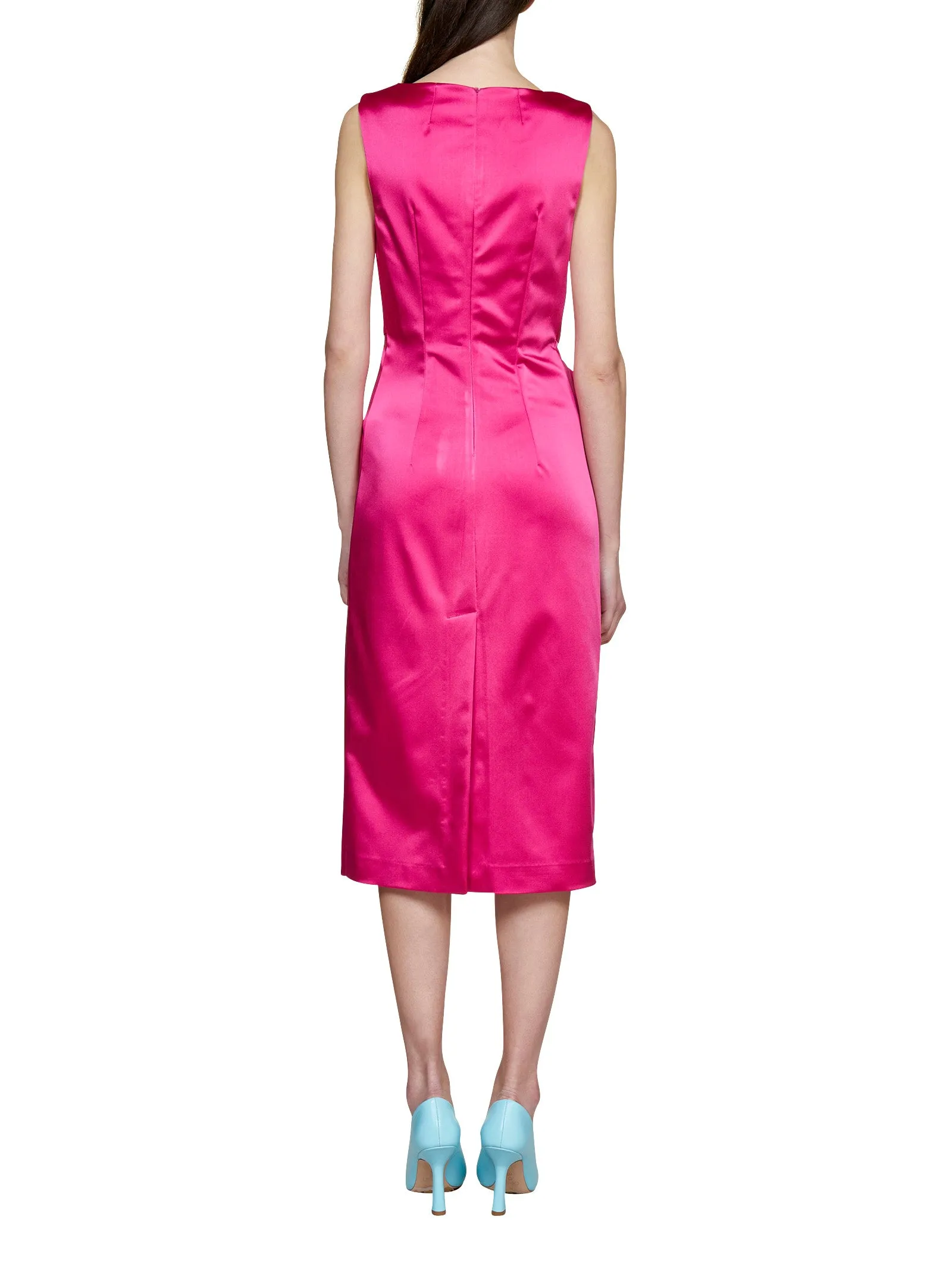 P.A.R.O.S.H. Knot Detail Midi Dress