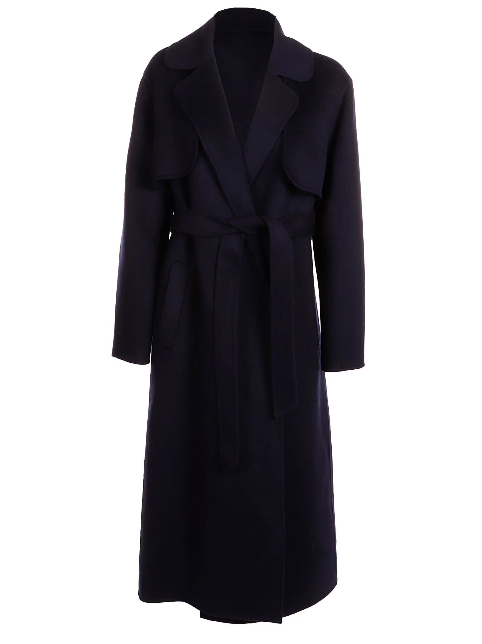 P.A.R.O.S.H. Long-Sleeved Belted Coat