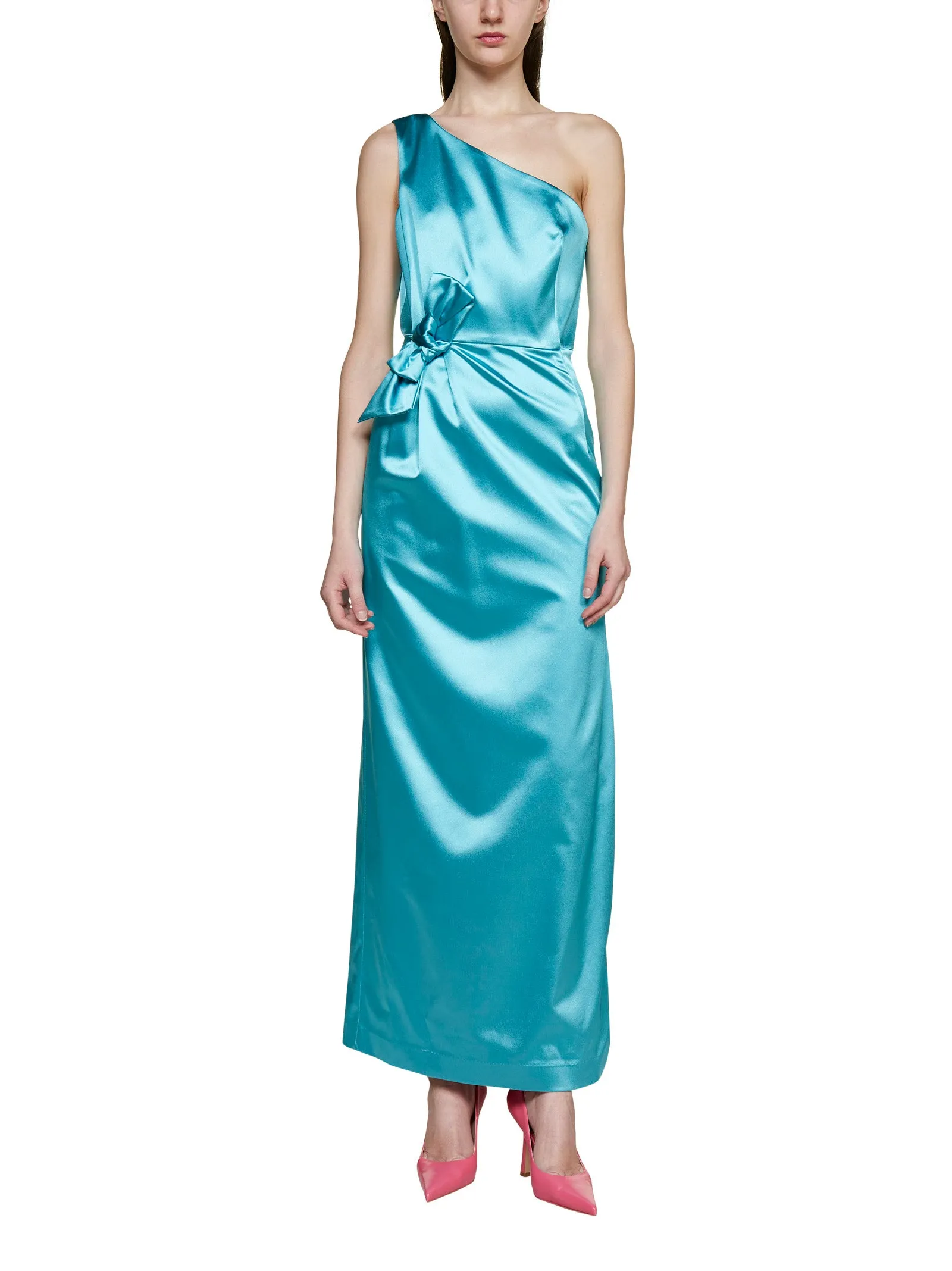 P.A.R.O.S.H. One-Shoulder Maxi Dress
