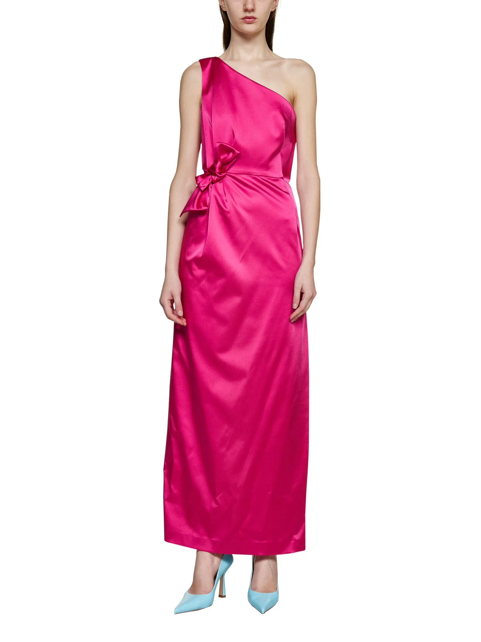 P.A.R.O.S.H. One-Shoulder Maxi Dress