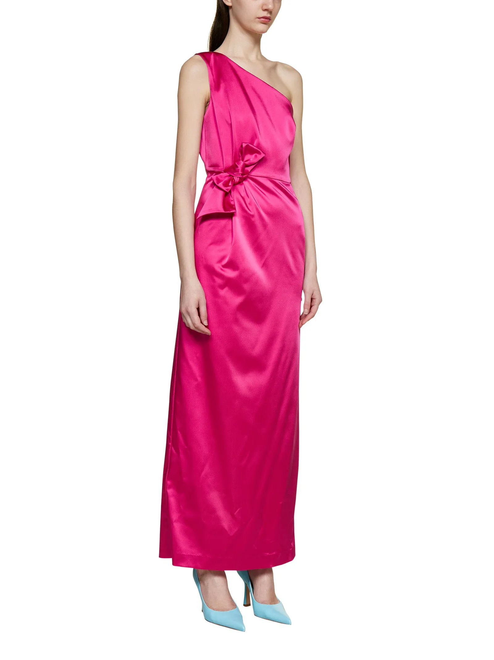 P.A.R.O.S.H. One-Shoulder Maxi Dress