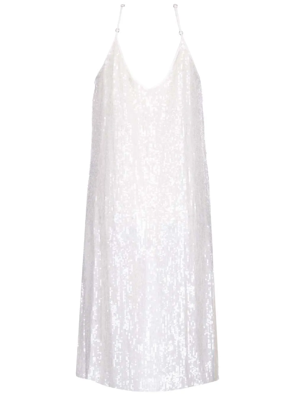 P.A.R.O.S.H. Sequined Strapped Dress