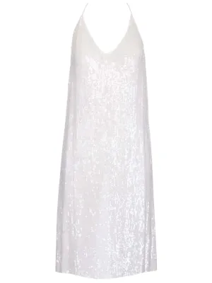 P.A.R.O.S.H. Sequined Strapped Dress