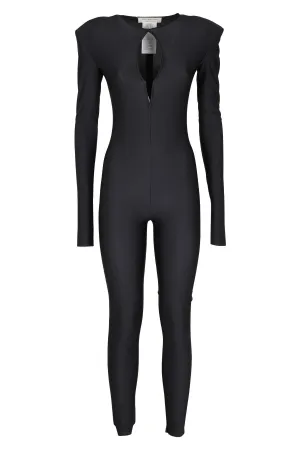 Philosophy Di Lorenzo Serafini Padded-Shoulder Jumpsuit