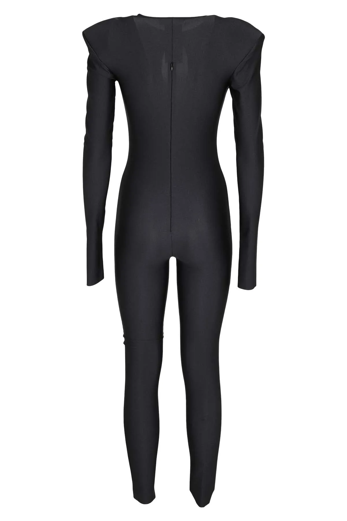 Philosophy Di Lorenzo Serafini Padded-Shoulder Jumpsuit