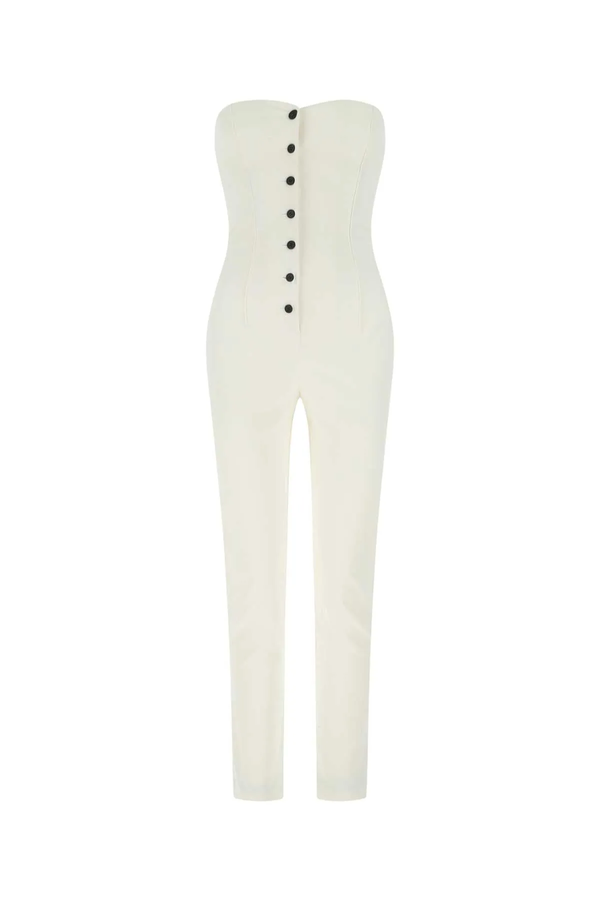 Philosophy Di Lorenzo Serafini Strapless Buttoned Jumpsuit