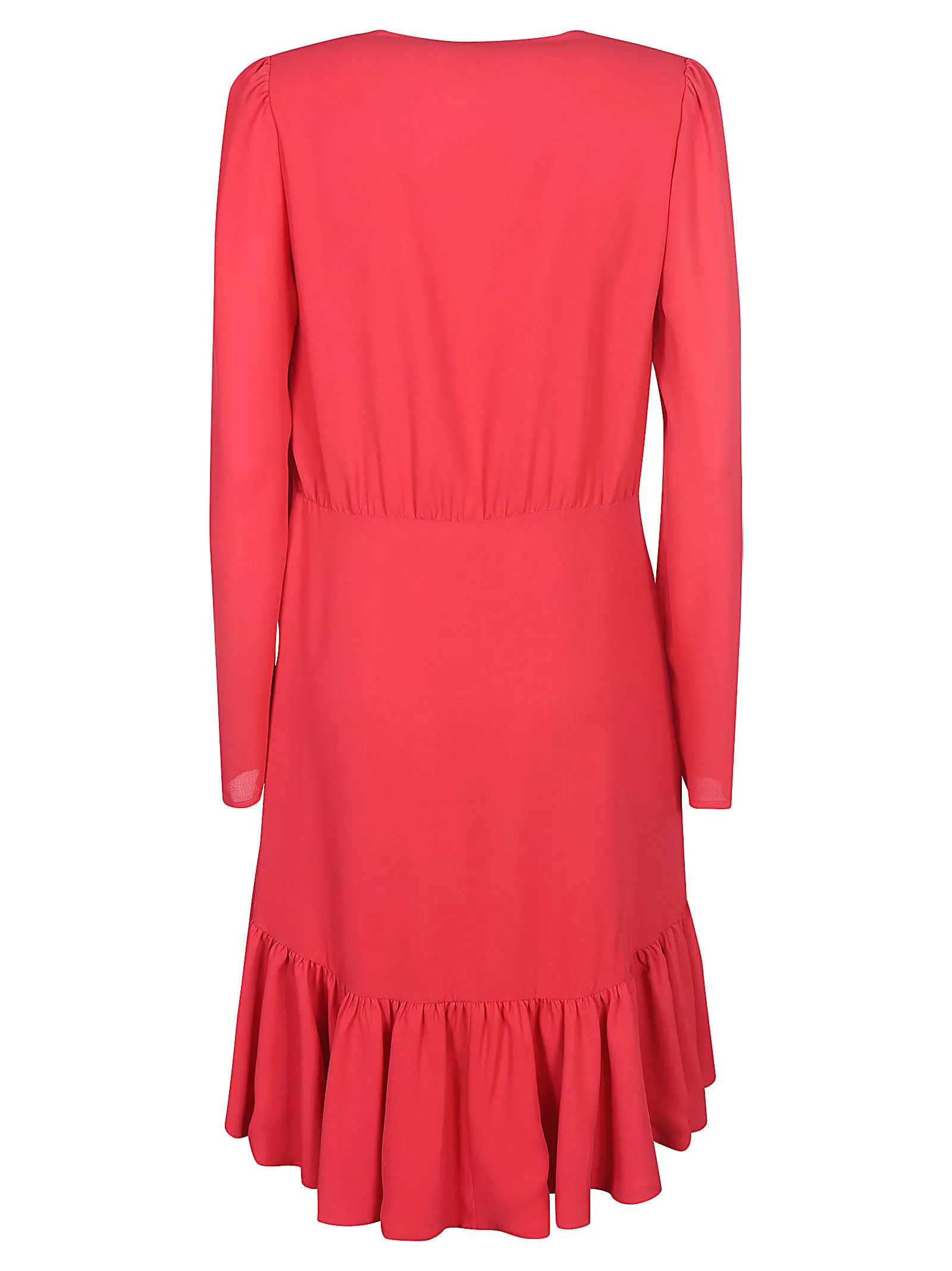 Pinko Asymmetric Ruffled Mini Dress