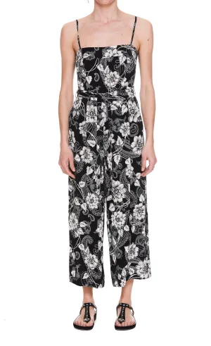 Pinko Floral Printed Sleeveless Jumpsuit