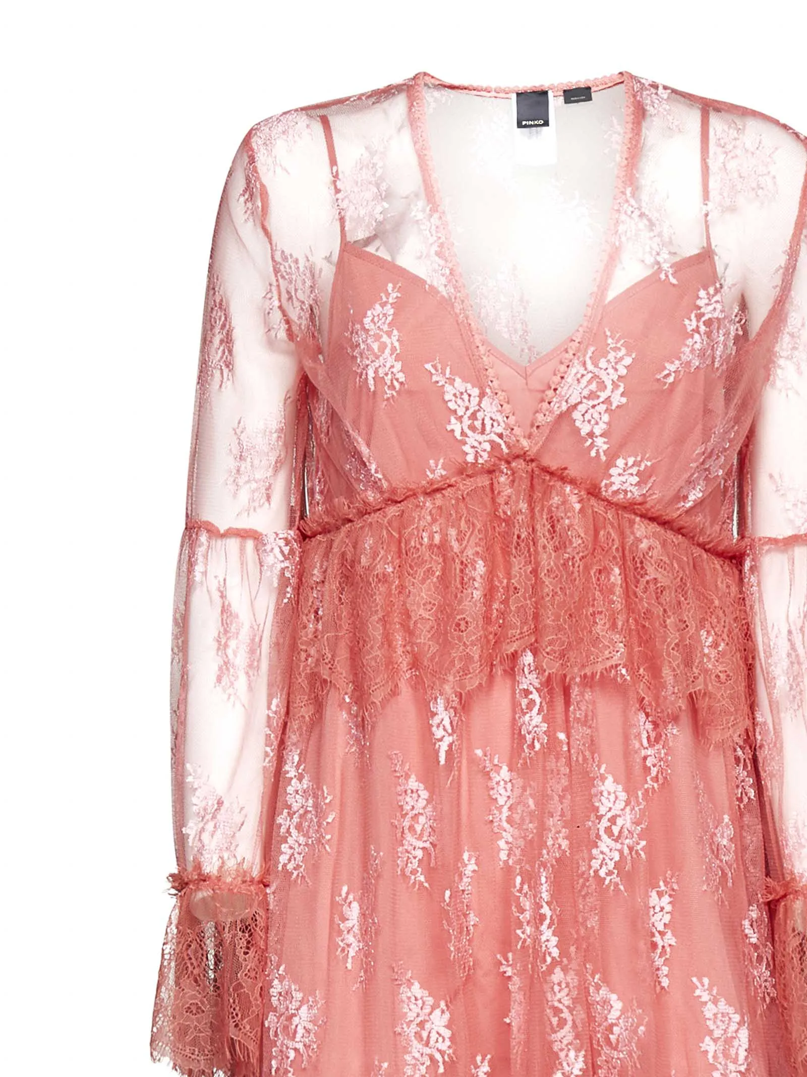 Pinko Lace Detailed Dress