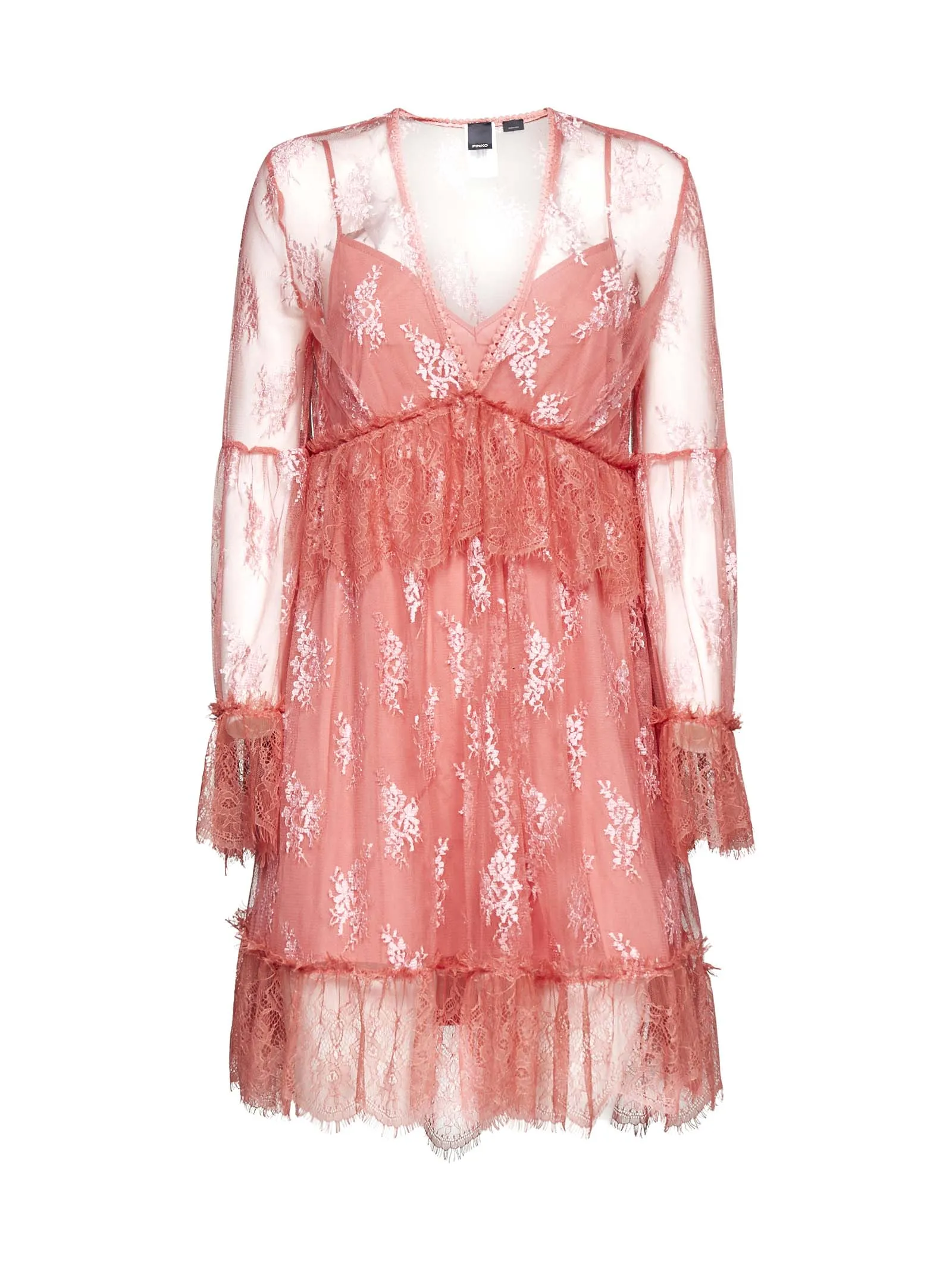 Pinko Lace Detailed Dress