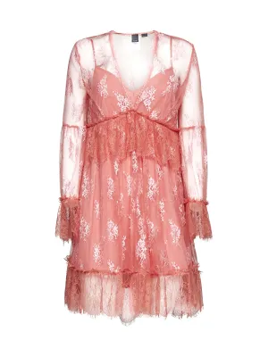 Pinko Lace Detailed Dress