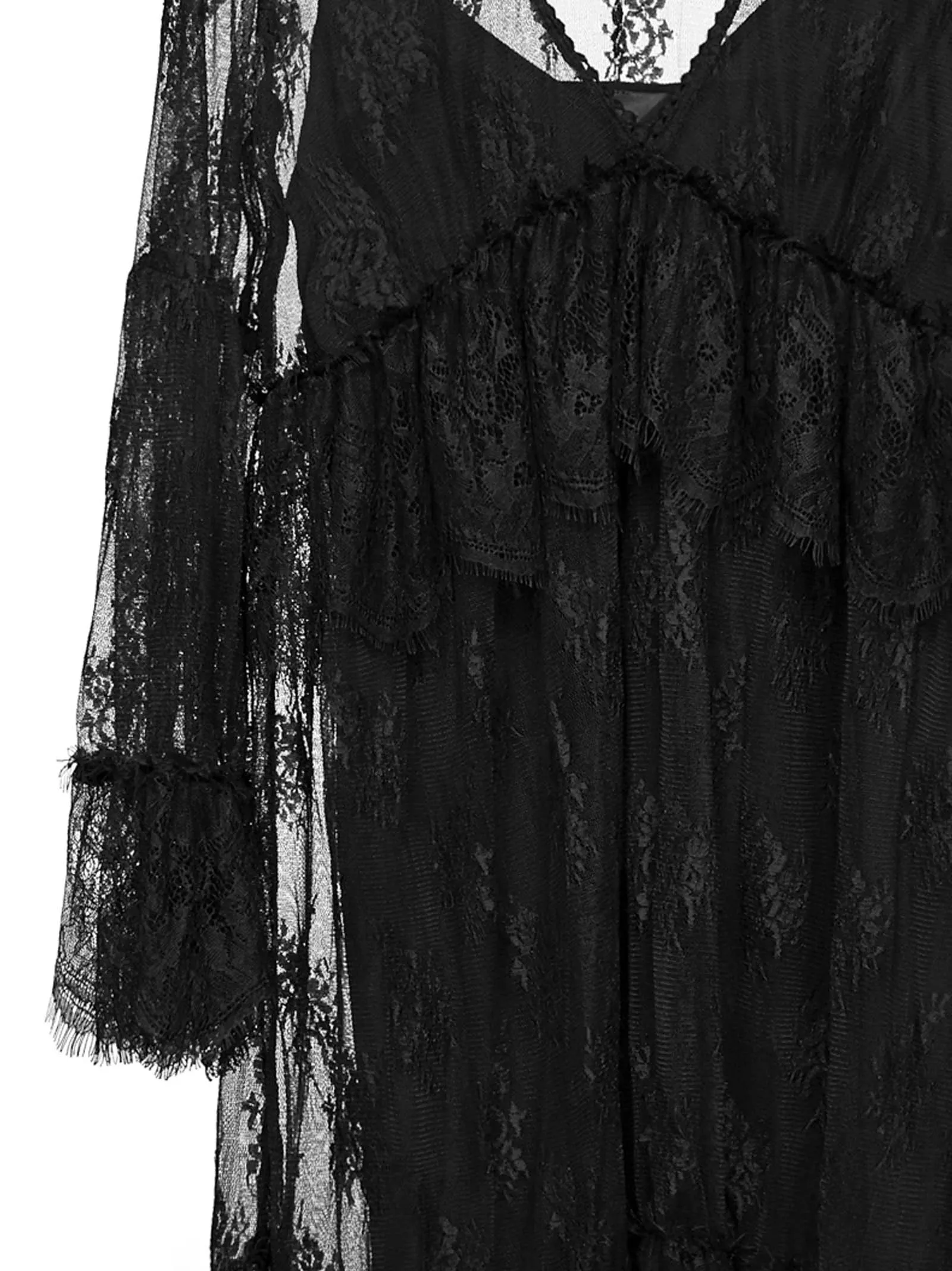 Pinko Lace Detailed Dress