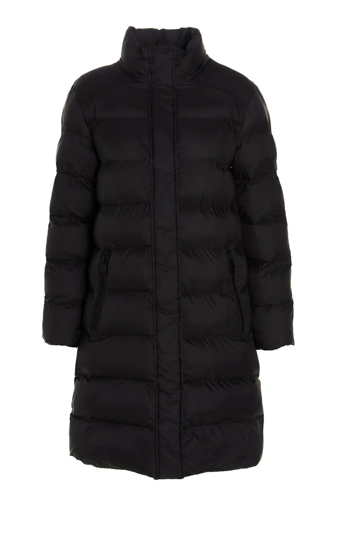 Pinko Logo Band Hooded Coat