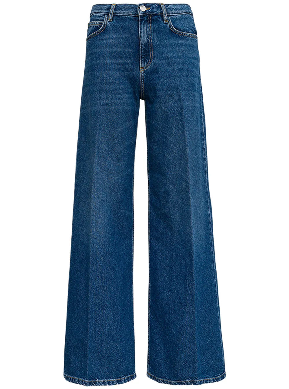 Pinko Mid-Waist Palazzo Jeans