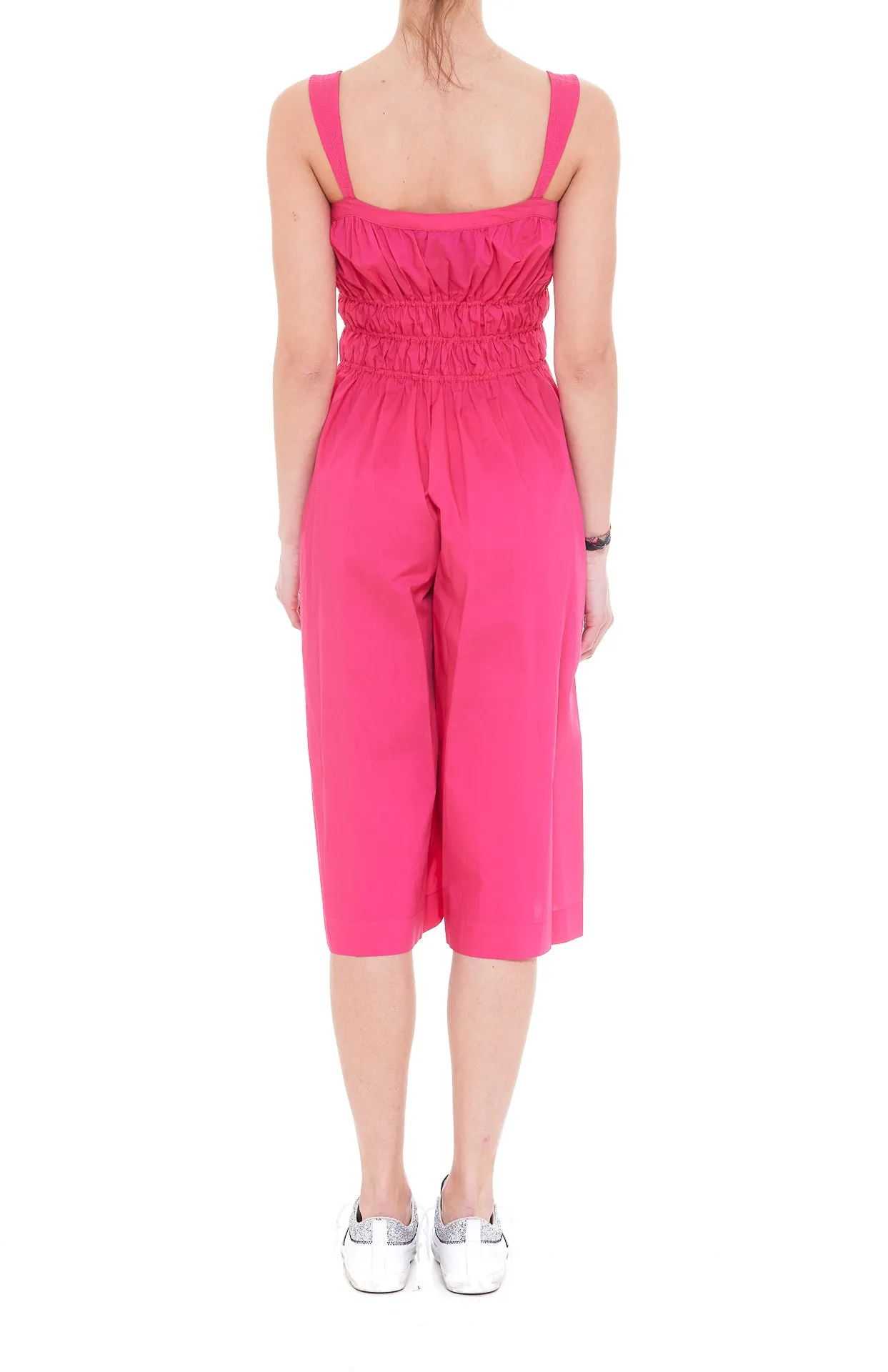 Pinko Ruched Wide-Leg Jumpsuit