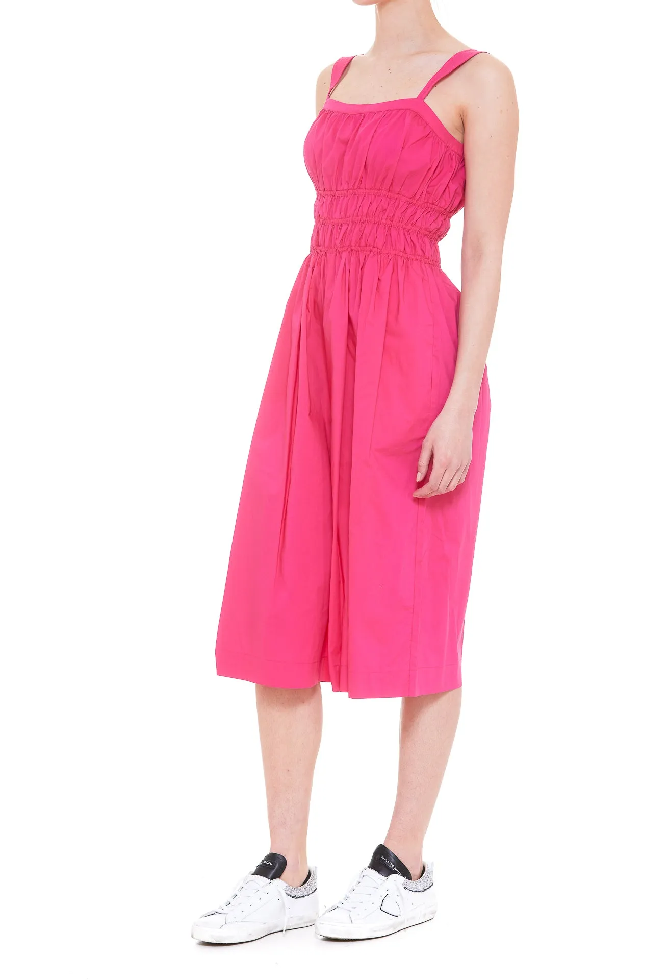 Pinko Ruched Wide-Leg Jumpsuit