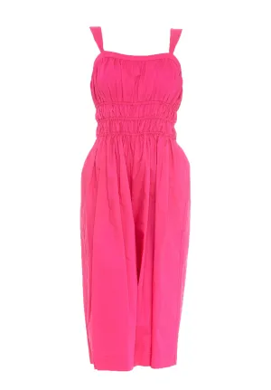 Pinko Ruched Wide-Leg Jumpsuit