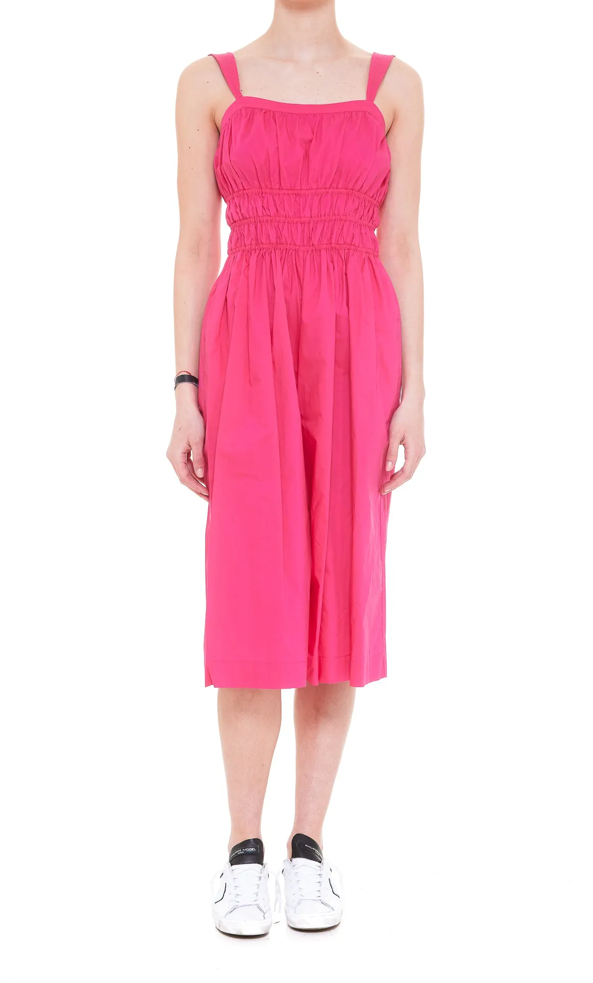 Pinko Ruched Wide-Leg Jumpsuit