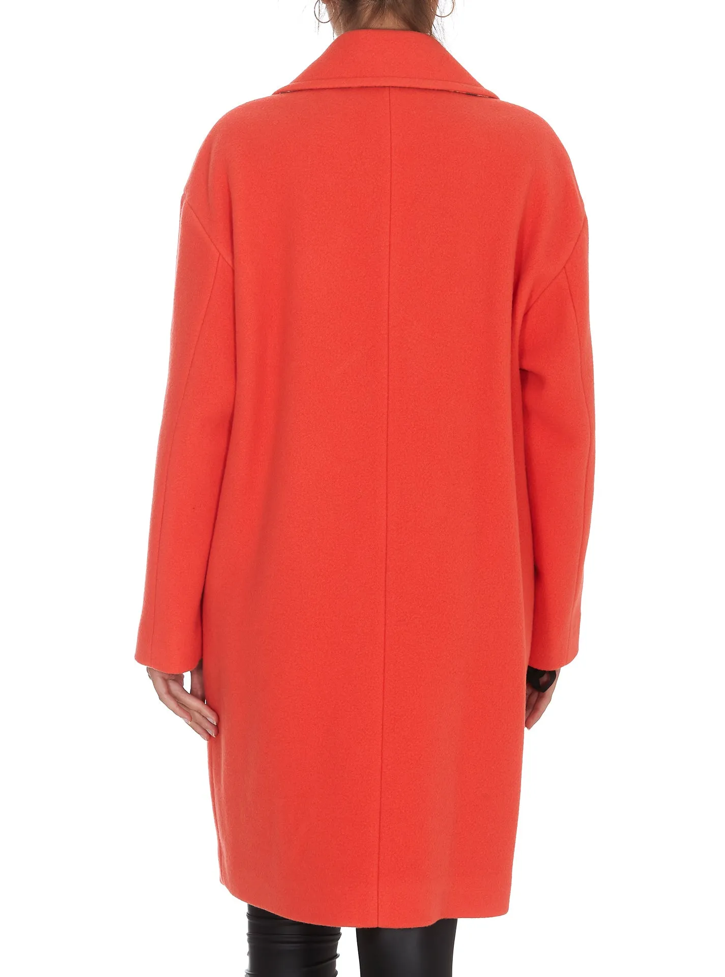 Pinko Single-Breasted Tailored Coat