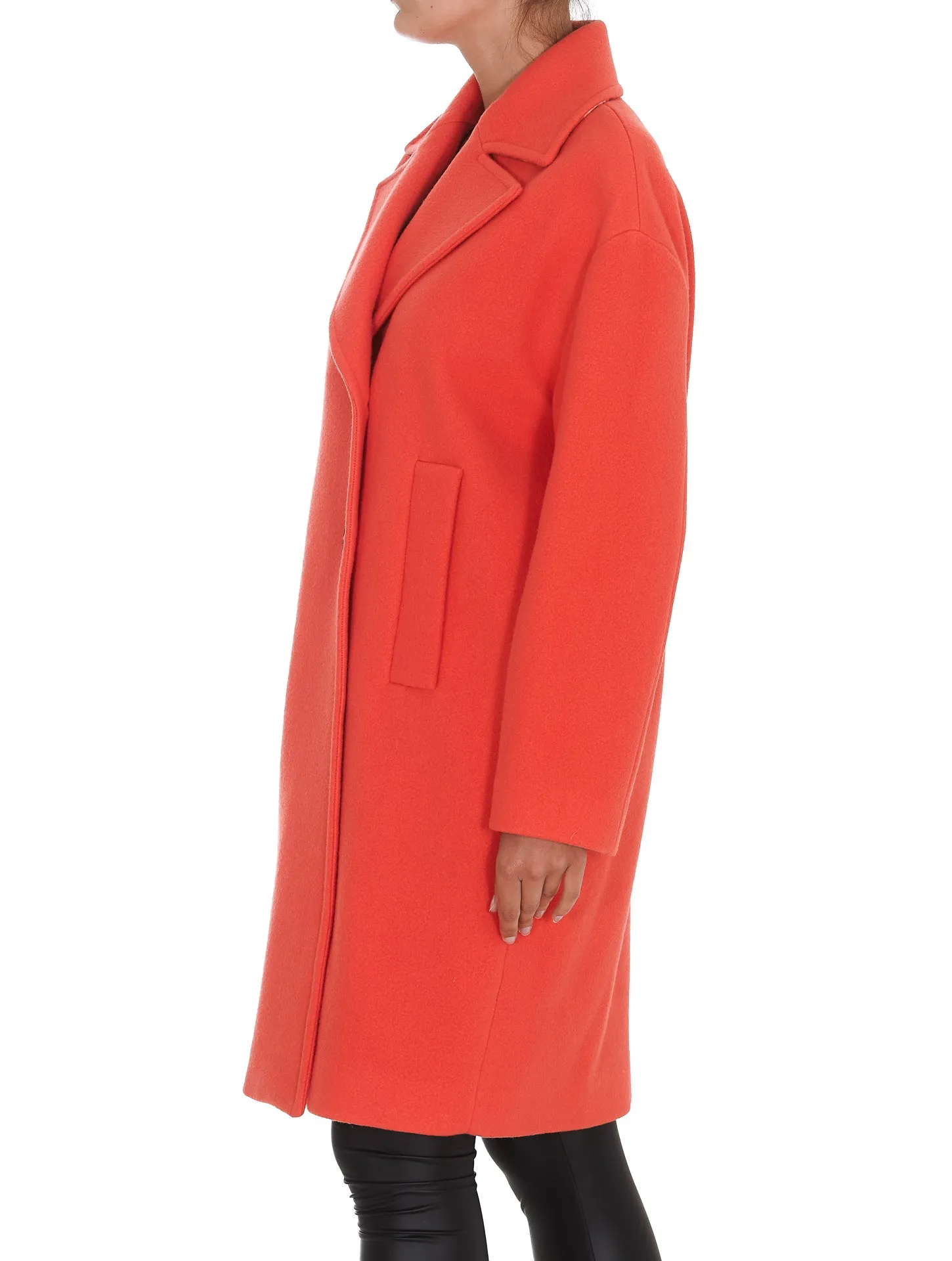 Pinko Single-Breasted Tailored Coat