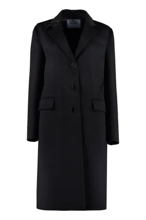 Prada Bow-Detailed Coat