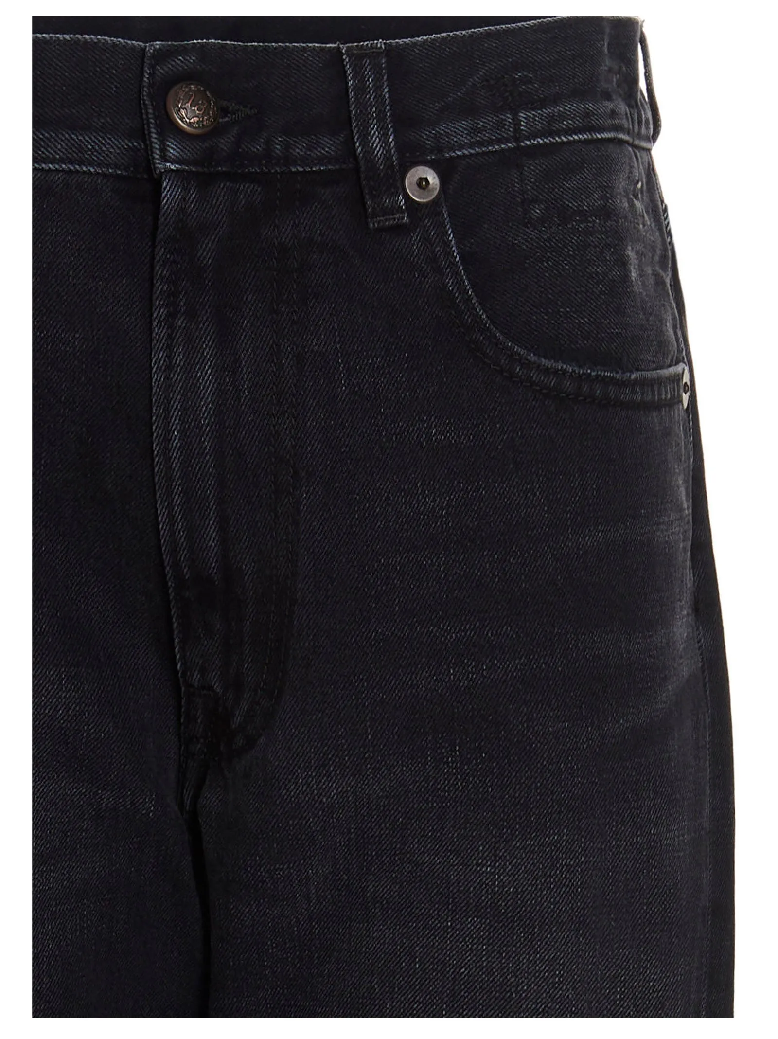 R13 Cropped Boyfriend Jeans