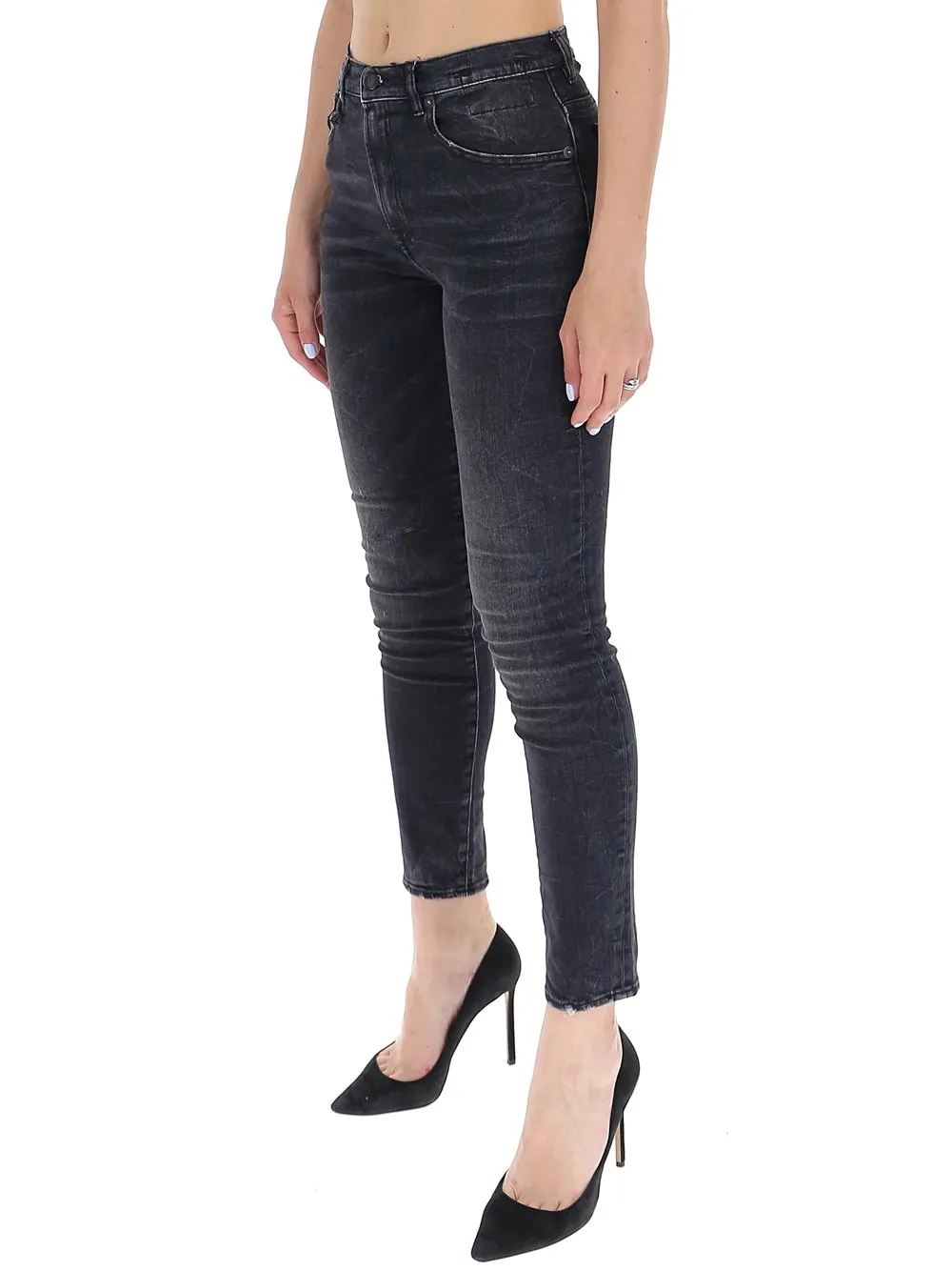 R13 High Rise Skinny Jeans