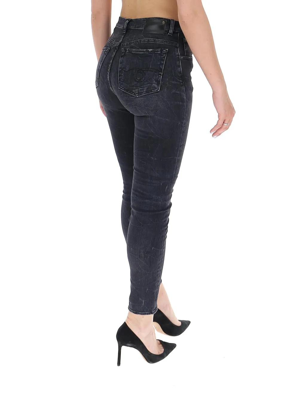R13 High Rise Skinny Jeans