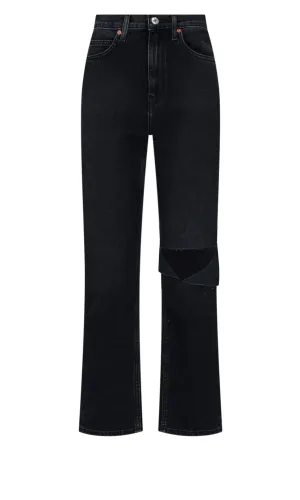 RE/DONE Cut-Out Detailed Jeans