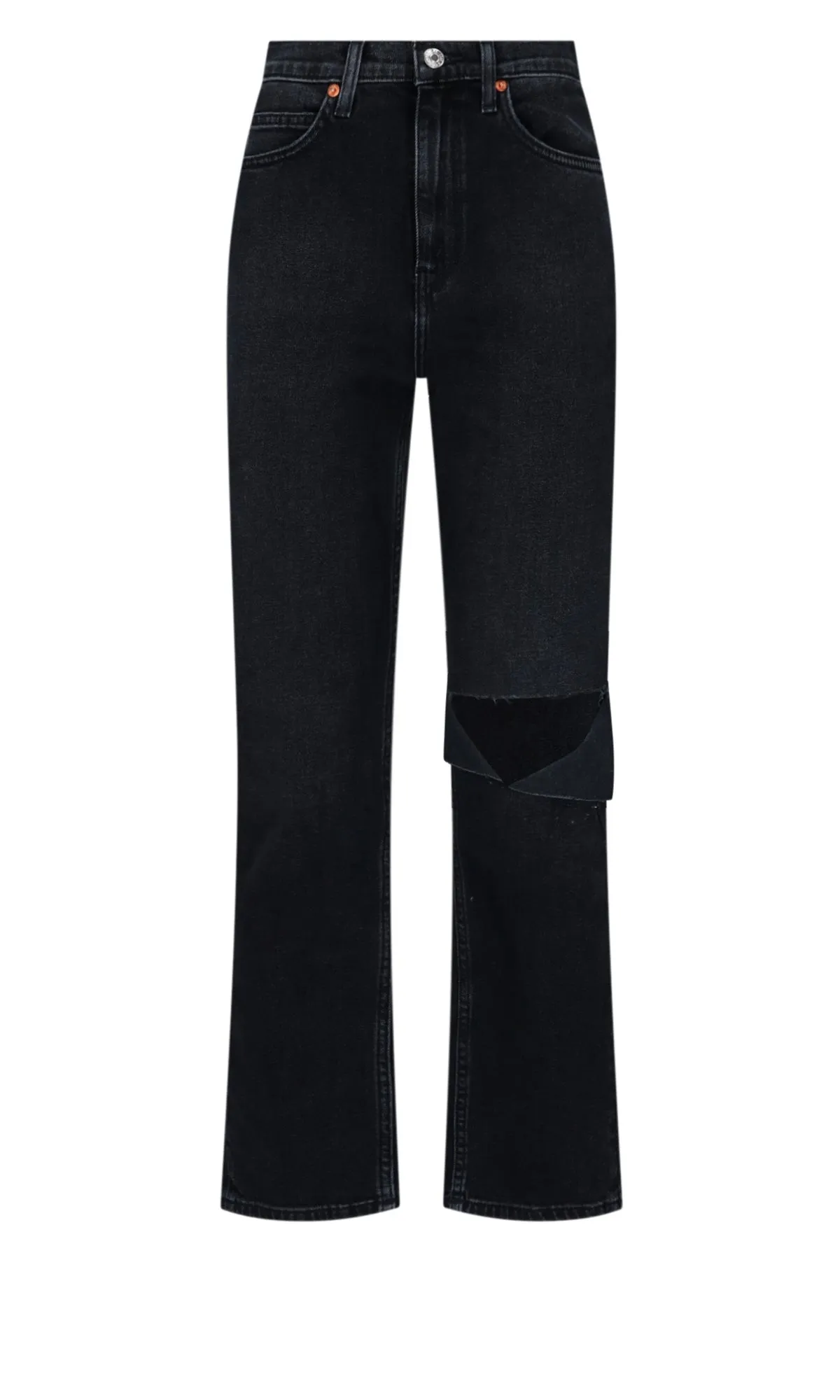 RE/DONE Cut-Out Detailed Jeans