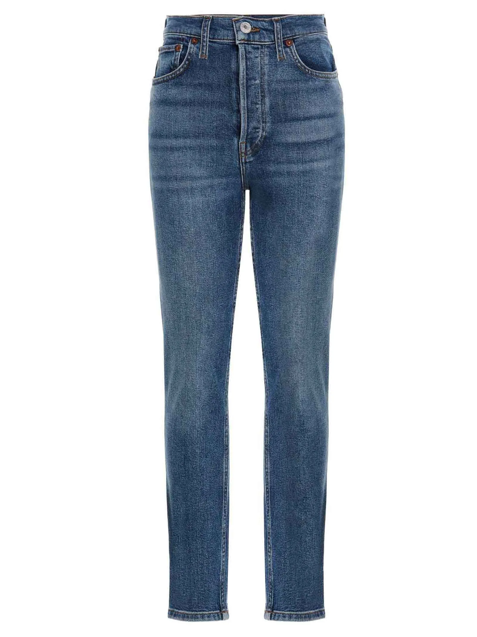 RE/DONE Mid-Rise Skinny Jeans