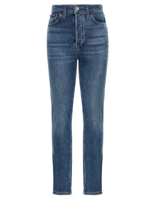 RE/DONE Mid-Rise Skinny Jeans