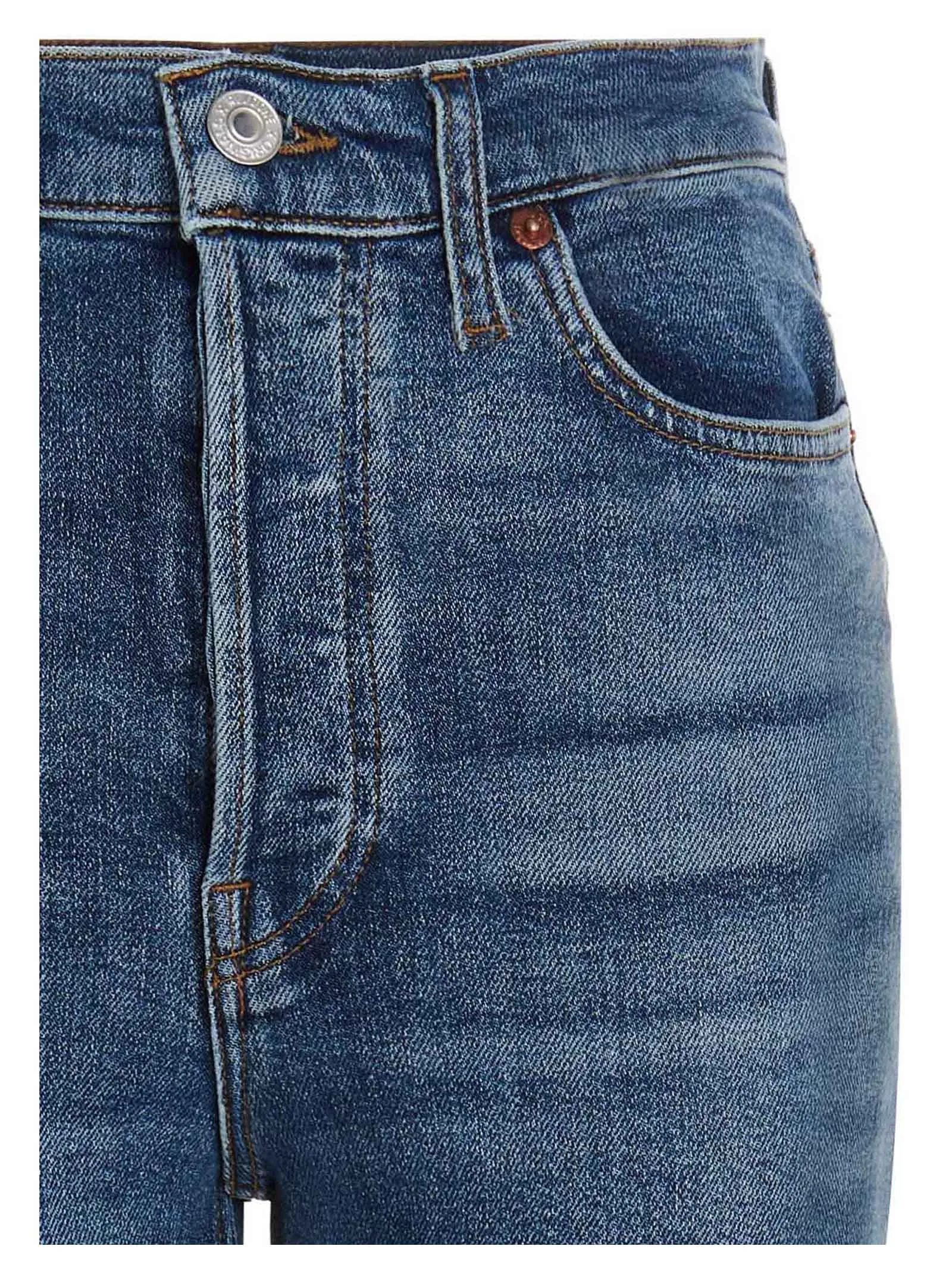 RE/DONE Mid-Rise Skinny Jeans