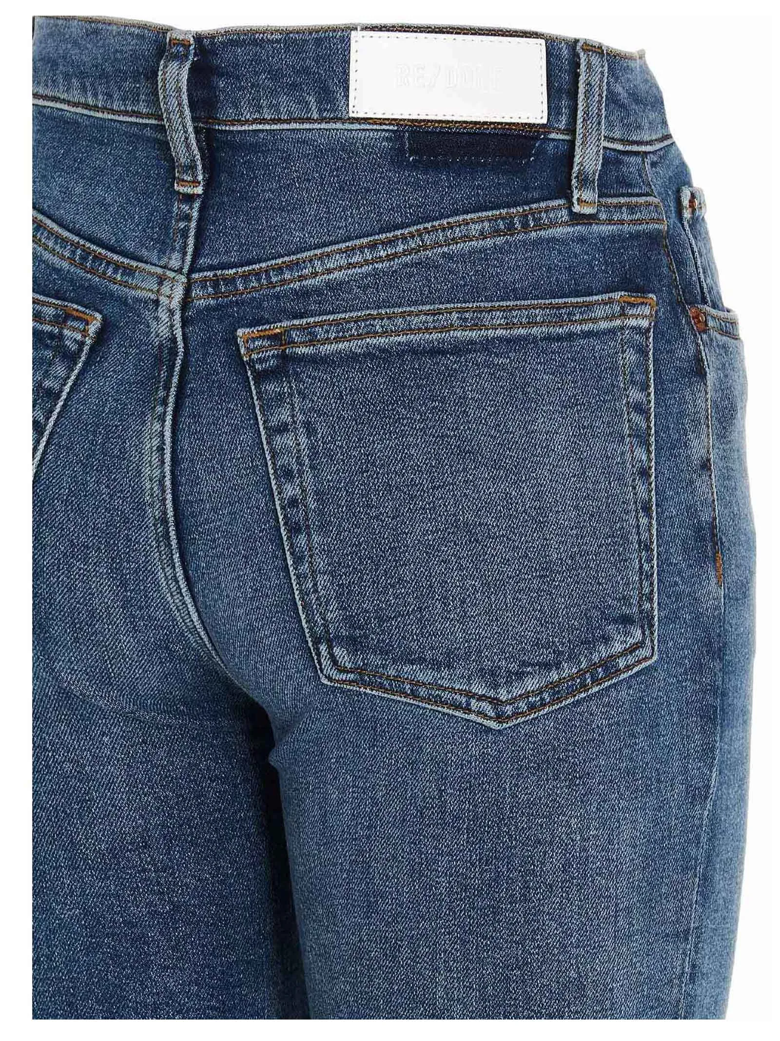RE/DONE Mid-Rise Skinny Jeans
