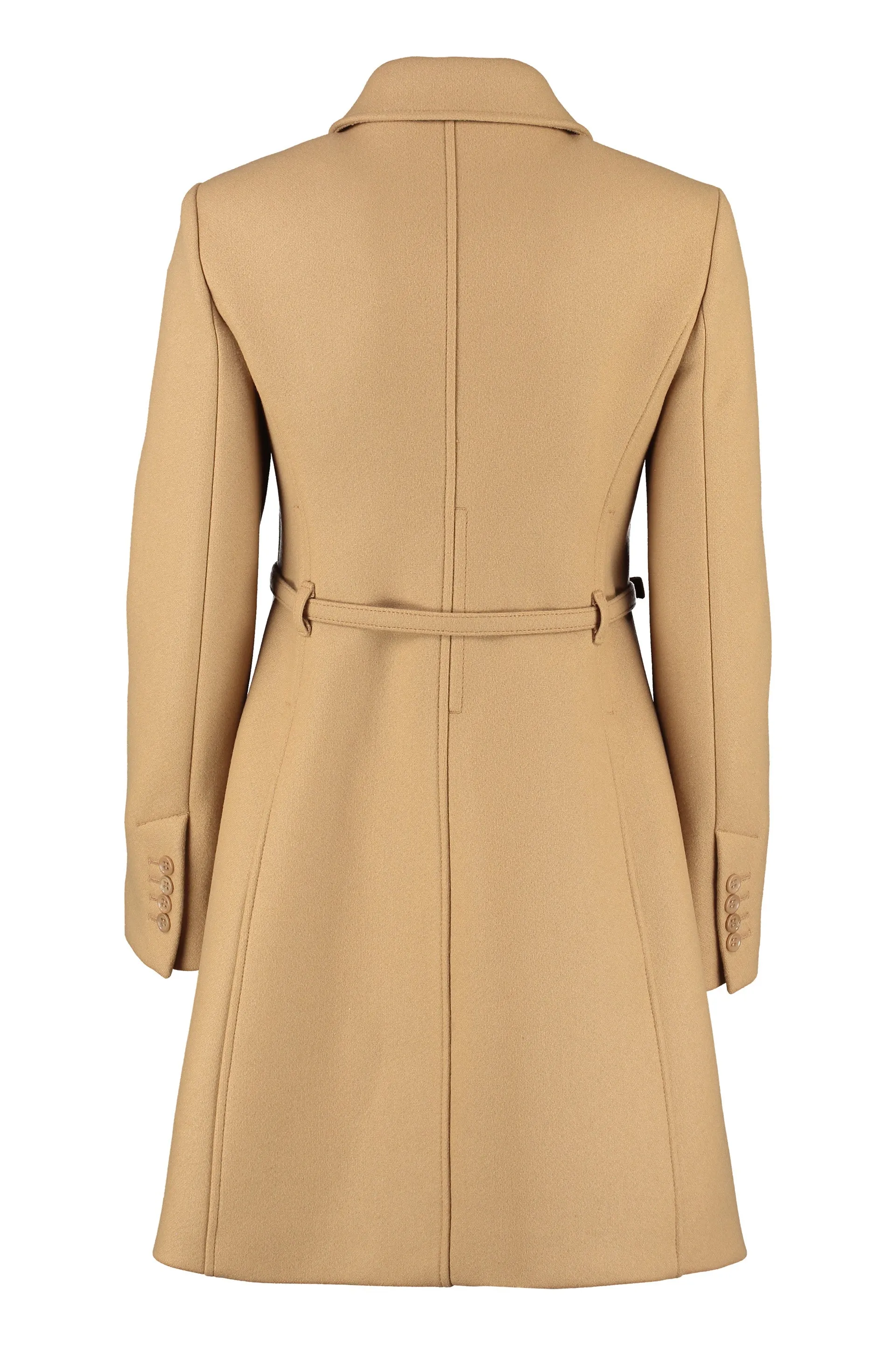 REDValentino Belted Single-Breasted Coat