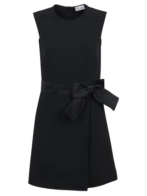 REDValentino Belted Sleeveless Dress