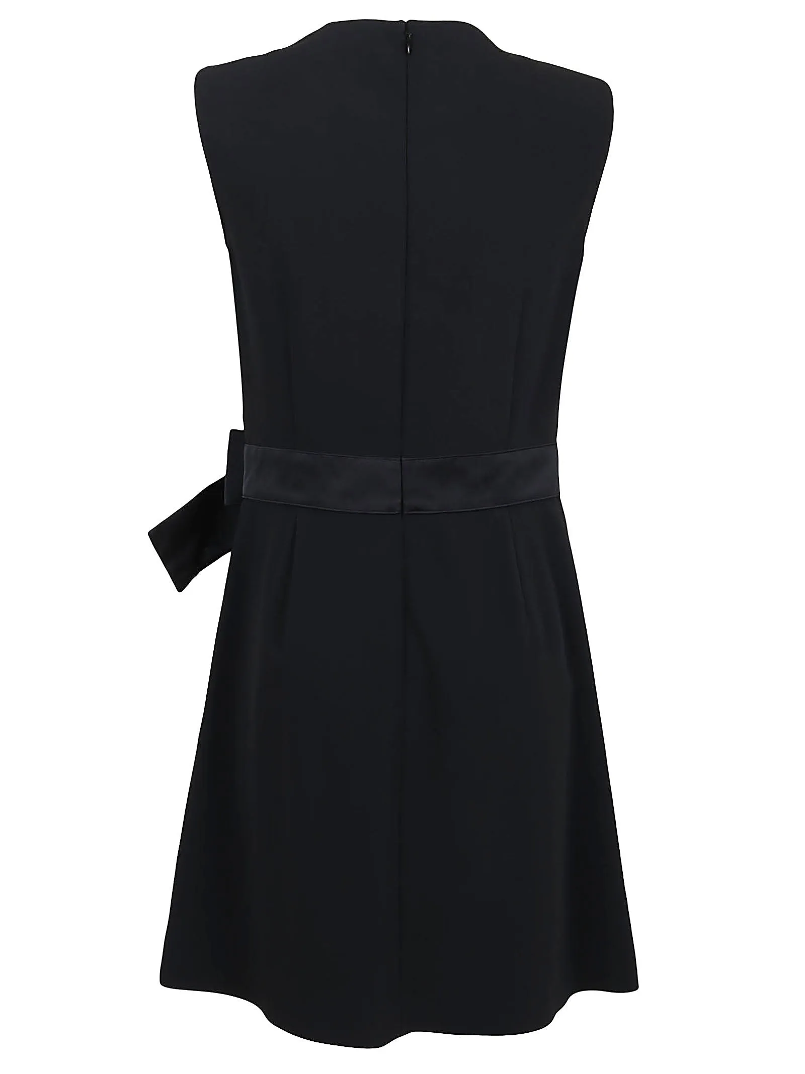 REDValentino Belted Sleeveless Dress