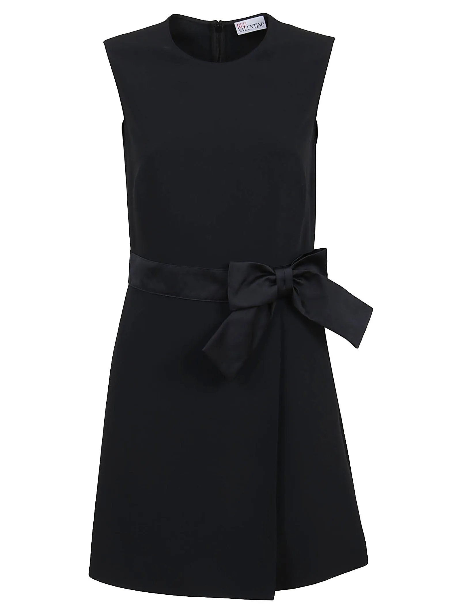 REDValentino Belted Sleeveless Dress
