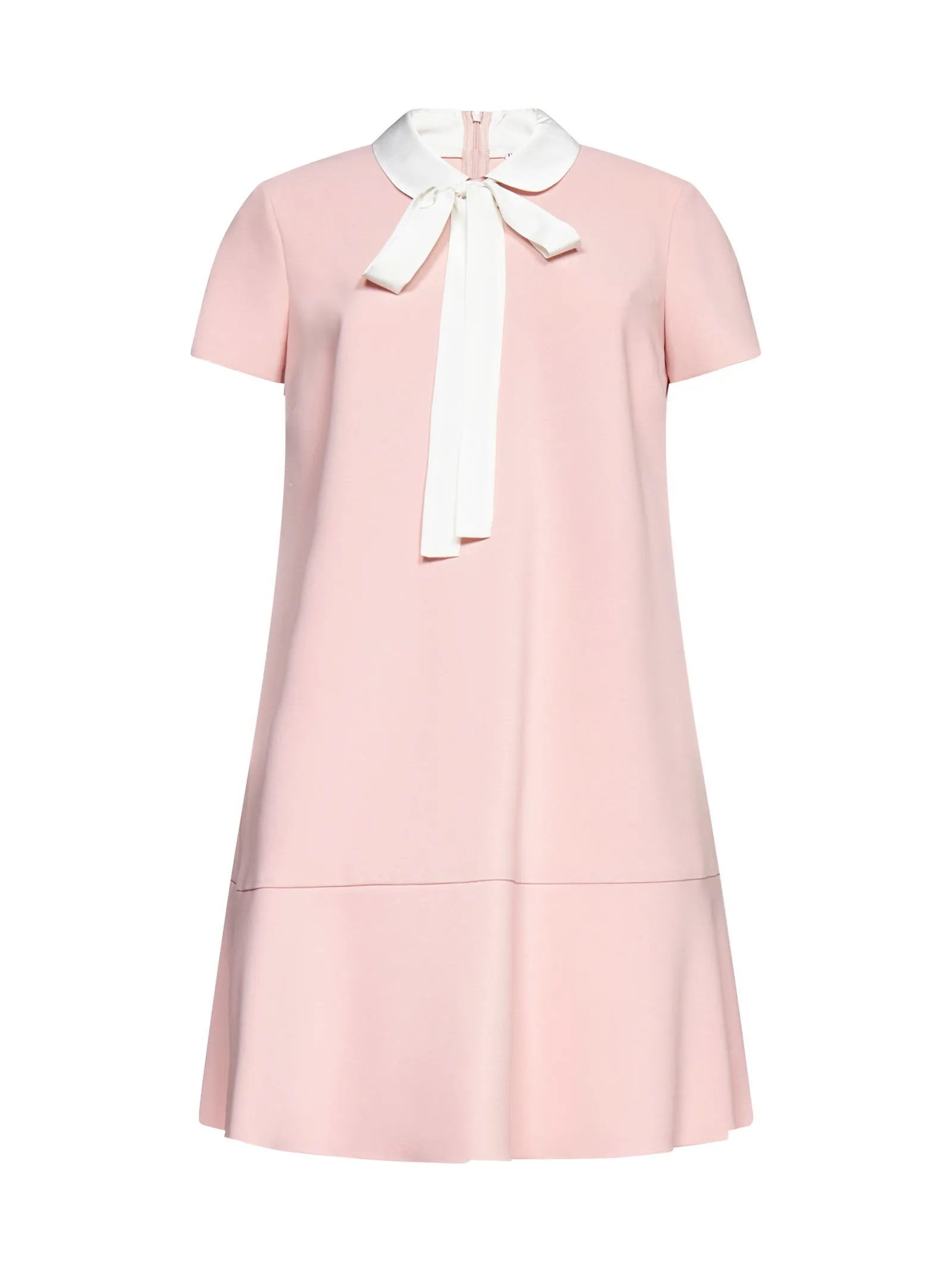 REDValentino Bow Detailed Mini Dress